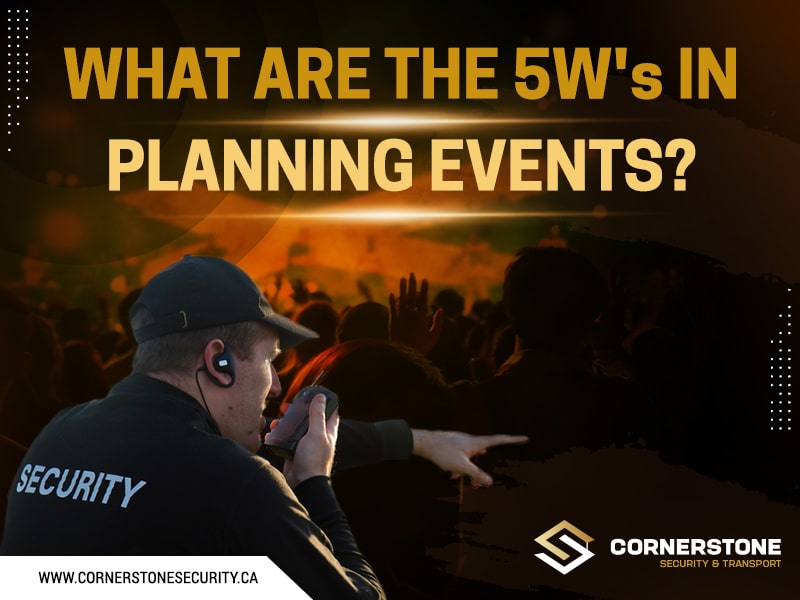 What Are The 5 W’s In Planning Events?