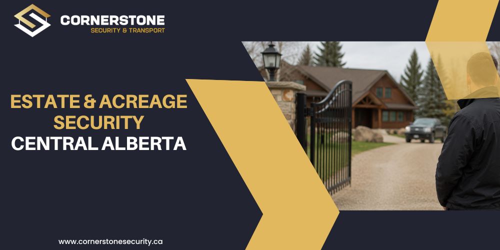 Estate & Acreage Security in Central Alberta: Protecting Rural Homes, Families and Agricultural Operations Around Red Deer